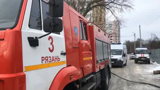 В селе Подвязье под Рязанью 74-летняя женщина получила ожоги из-за пожара