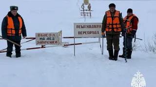 «Наконец-то дождались»: рязанцы рады открытию ледовой переправы в Шиловском районе