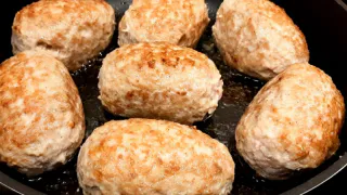 Вместо скучных котлет: рецепт невероятно вкусных котлет с начинкой на сковороде