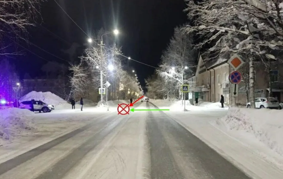 В Коми автомобилист-новичок за рулём Audi сбил человека на "зебре"