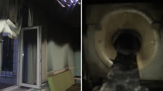 “Поджигатель пролез через окно”: управляющая медцентра - о ночном пожаре