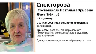 Во Владимире разыскивают 55-летнюю женщину в светлых джинсах и чёрных кроссовках