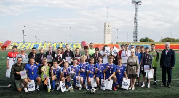 В Магнитогорске состоялось награждение лучших дворовых футбольных команд