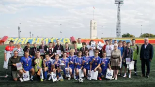 В Магнитогорске состоялось награждение лучших дворовых футбольных команд