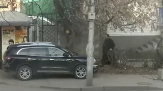 Священник, который припарковался на тротуаре: - У меня был сердечный приступ