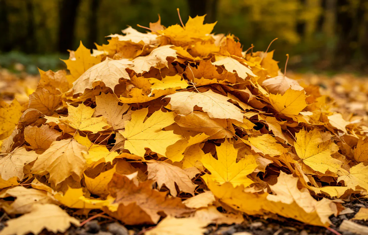 Осенью готовлю бесплатный «навоз» из листьев за 15 минут. Дорогие удобрения больше не покупаю - и вам не советую