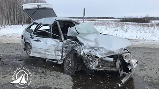 Смертельное ДТП в Челябинской области унесло жизнь водителя ВАЗ-2114