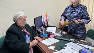 В Коми две сестры добровольно сдали в Росгвардию оружие и боеприпасы