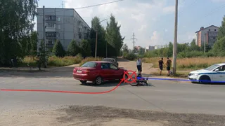 В четырех ДТП в Сыктывкаре пострадали пешеходы и водители двухколесного транспорта