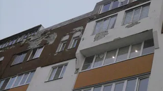 В Рязани на девочку упала штукатурка со стены многоэтажки