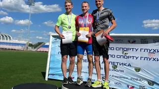 Илья Штанько из Коми стал чемпионом страны в беге на дистанции 100м