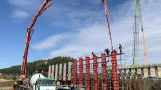 В Пензе на трассе М-5 продолжают строить развязку