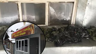 Полиция нашла в ларьке, якобы торгующем шаурмой, 112 пакетов с насваем