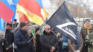 В Рязани состоялся патриотический митинг