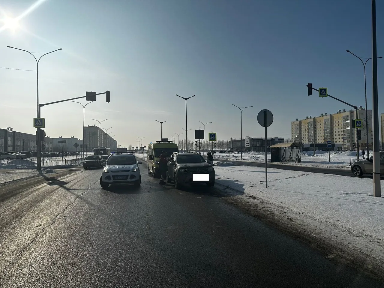 Ребенок, которого сбила машина, находится в реанимации