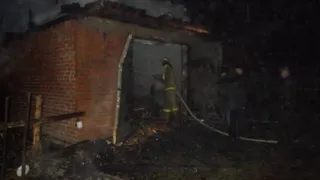 Пожар в садовом обществе «Природа»