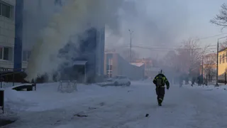 В Рязанской области произошел крупный пожар