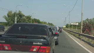 В Рязани на Солотчинском шоссе из-за ДТП образовалась пробка