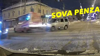 ДТП на перекрестке Володарского и Суворова в Пензе: Момент аварии зафиксирован на видео