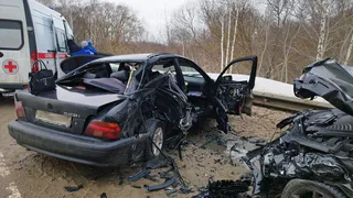 В Рыбновском районе в ДТП с BMW и Voyah пострадали 7 человек