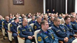 В Рязани спасателей поздравили с профессиональным праздником