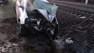 Под Рязанью 19-летний парень врезался в железобетонную опору ЛЭП