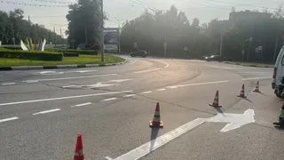 В Чебоксарах изменили схему движения на одном из кольцевых перекрёстков