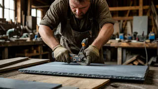 Режу шифер без болгарки, пыли и нервов: простой дедовский способ безотказно работает до сих пор 