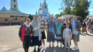 Жены и матери бойцов СВО из Чувашии побывали в Дивеевском монастыре