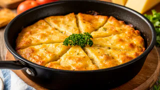 Картофельный пирог на сковороде: хоть на ужин, хоть на завтрак. Делюсь рецептом