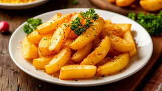 Простой трюк, благодаря которому жареная картошка приготовится в два раза быстрее - получается вкусная и хрустящая