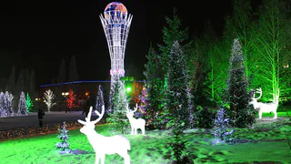 Нижнекамцы ждут открытия елочных городков