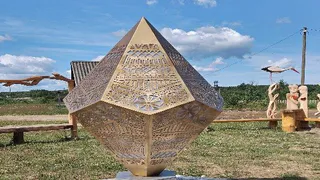 Новый арт-объект украсил этнопарк в Республике Коми