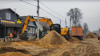 В Коврове проходит капитальный ремонт сетей канализации на улице Кирова