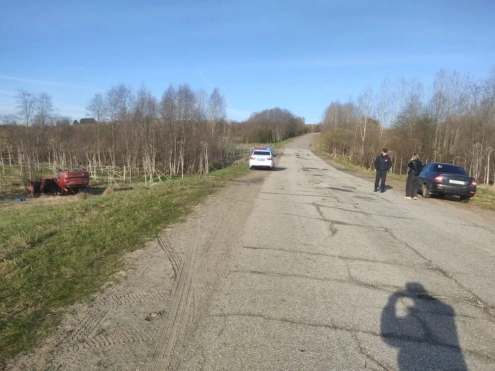 В разных районах Коми за сутки три машины оказались в кюветах
