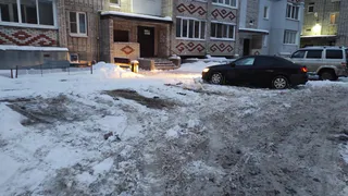 Муромские дворы плохо очищали от снега