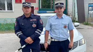 Клепиковские полицейские доставили в больницу нуждающегося в помощи 43-летнего водителя