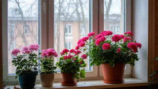 Установщик научил, как в холода проветривать пластиковые окна, не открывая их. Даже цветы убирать не нужно