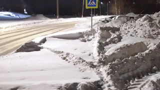 Снег, сугробы? В Нижнекамске? Да не может быть!