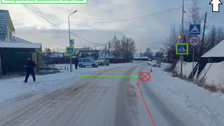 Житель Коми сбил женщину на “зебре” и стал фигурантом уголовного дела