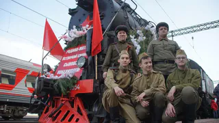 В Пензу прибудет Паровоз Победы с машиной-амфибией и стрелковым оружием