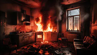 Студентки-медики помогли спасти жильцов горящего дома в Нижнекамске