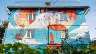 В Рязани появился арт-квартал на Лесопарковой и Рыбацкой