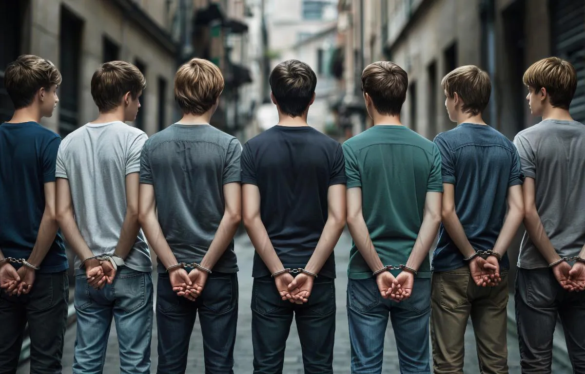 В Нижнекамске группа подростков напала на пару