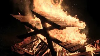 В селе под Рязанью сгорел жилой дом