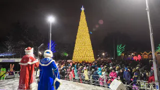 Елочные городки: в Нижнекамске появилось расписание открытия новогодних площадок 