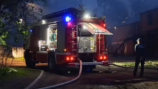 В Чувашии мужчина отравился угарным газом во время пожара в общежитии