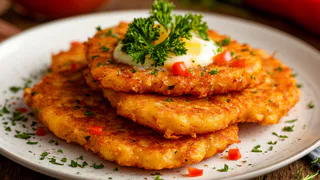 Берем кефир и творог — и через 10 минут завтракаем лепешками вкуснее сырников: просто, быстро и сытно