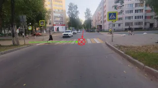 В Сыктывкаре водитель с десятками нарушений ПДД сбил пешехода