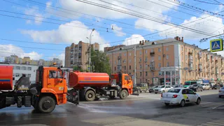 3,3 миллиона квадратных метров: в Рязани продолжается дезинфекция улиц